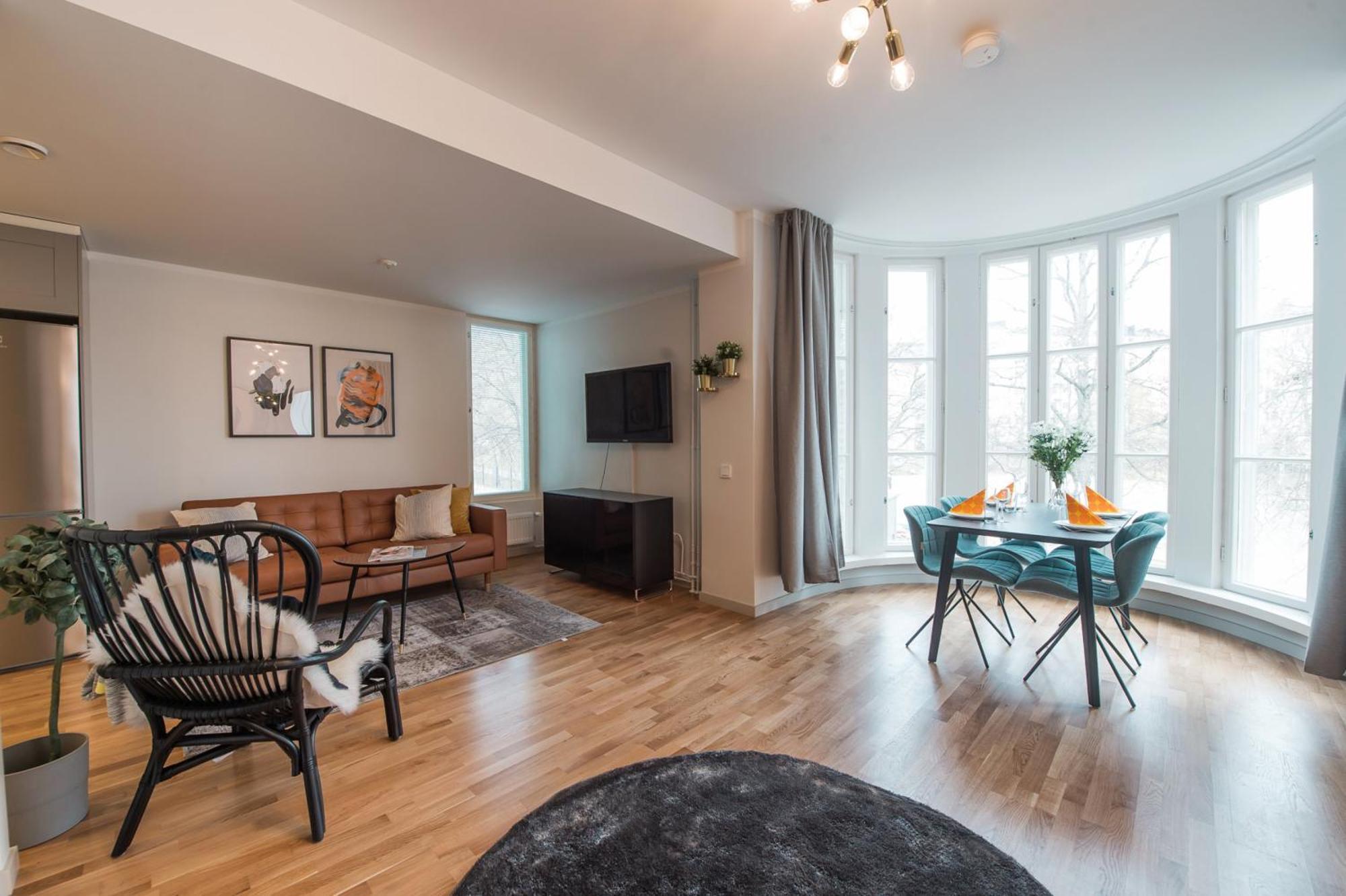 Forenom Serviced Apartments Helsinki Toeoeloe Esterno foto